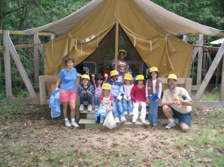 Camping with my daughter & Girl Scout Troop!