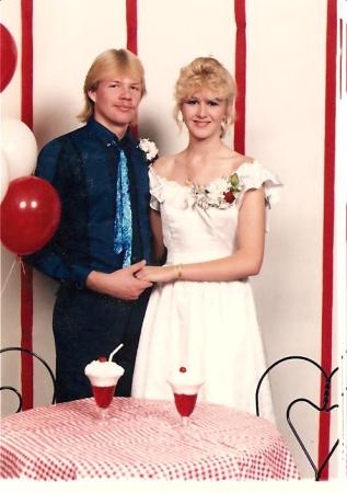 Clint and I...JR Prom