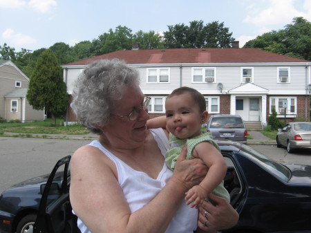 Carol & new Greatgranddaugher, Ananna