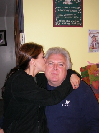Kelly and her daddy