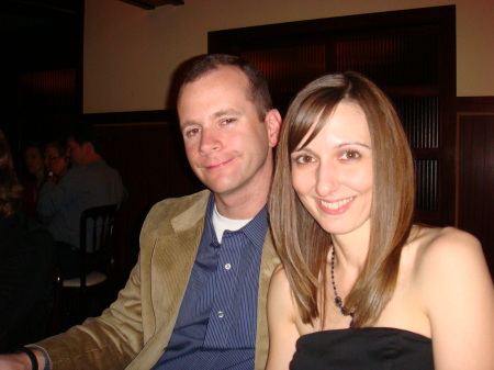 Andy and his fiancee, Cathy