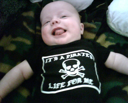 it's a pirate's life--Gavin