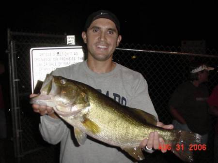 mark, 29 yrs. old 'Big bass winner # 2 son