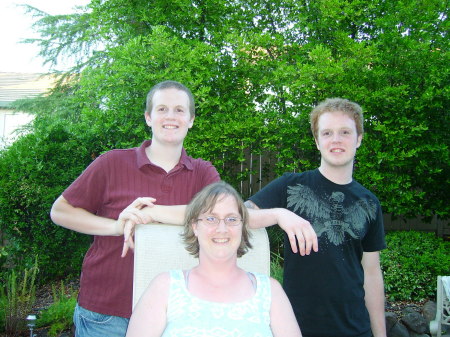 My 2 son's and I in California 2007