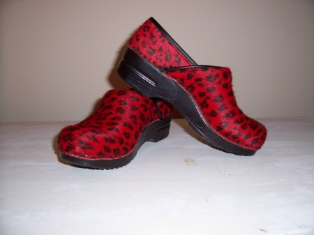 My Favorite Funky Shoes....What doesn't 'go' with red leopard right?