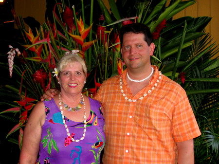 Dani and son Andrew on Kauai 2006