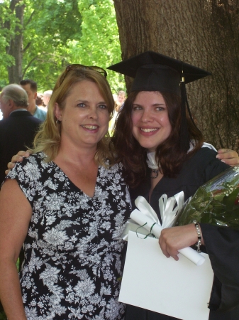 At my daughter's college graduation in May '07