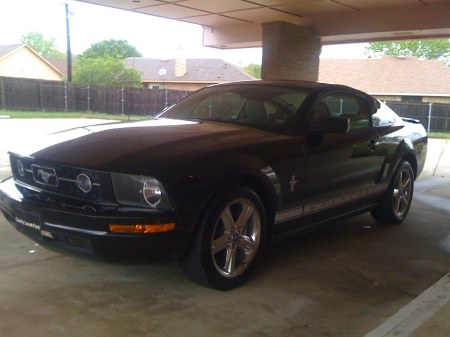 My 3rd child - a 2008 Ford Mustang