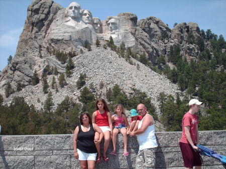 All of us at Mt Rushmore