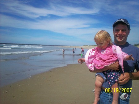 My husband and our little girl Catherine 6/07
