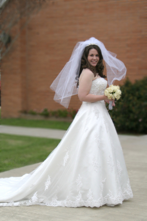 Me in my huge dress.