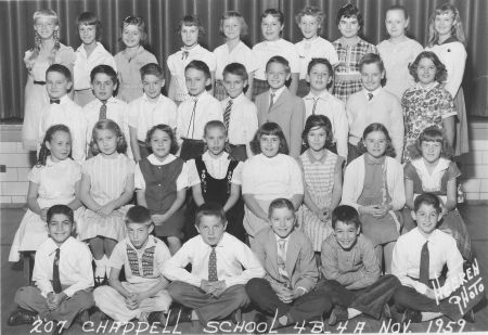 Chappell School 4B-4A 11-1959
