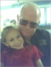 ME AND ONE OF MY GRANDDAUGHTER'S