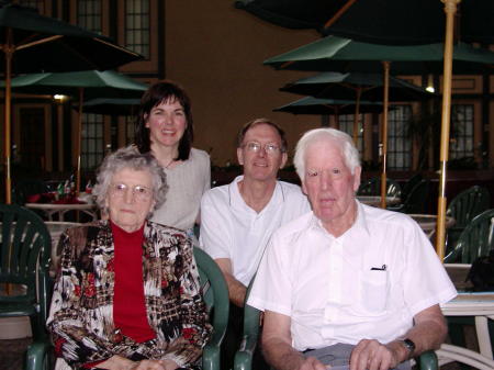 Mom, Shari, me and Dad