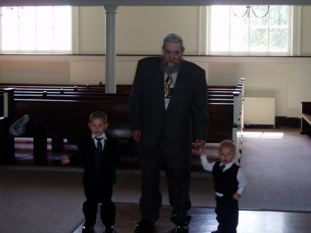 pappy and my grandsons