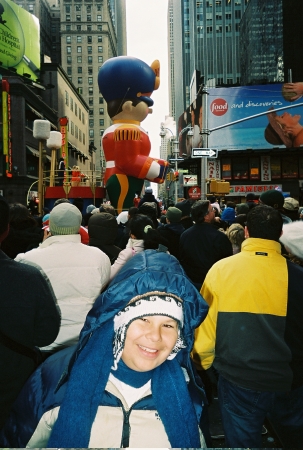 At Macy's Day Parade 2005