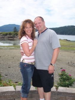 My husband and me - July 2006