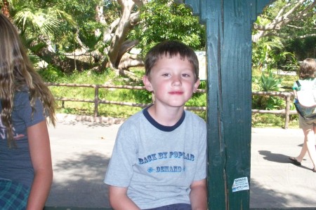 Joshua at the zoo