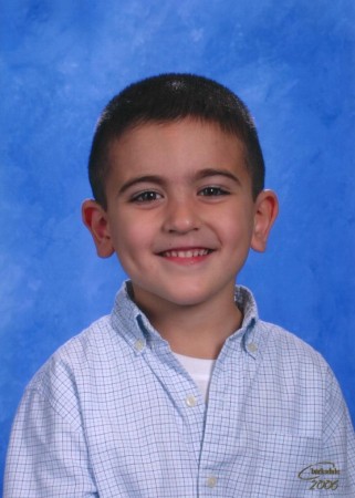 Kyle in Kindergarten 2006-2007 school Year