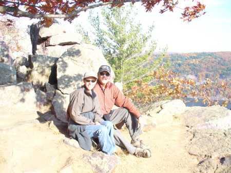 Bill and Lori at Devil's Lake