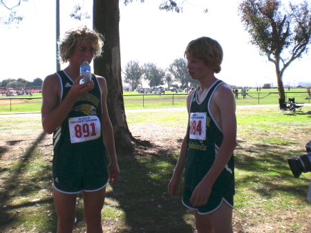 Costner runs cross country and track