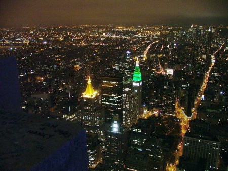 Manhattan from the Empire State Bldg