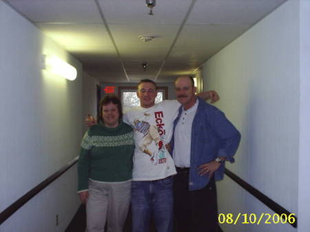 Lori w/ son Donnie and Russ(husband)