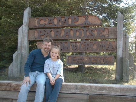 Dani and I at Camp Paradise - 2004