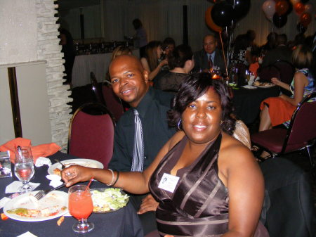 Shaunita and her husband Eric Jones