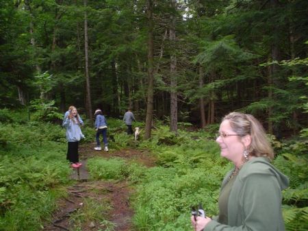 Hiking on my 50th birthday in  Vermont