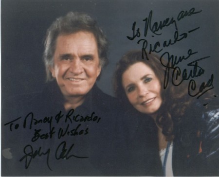 Johnny and June Cartter Cash