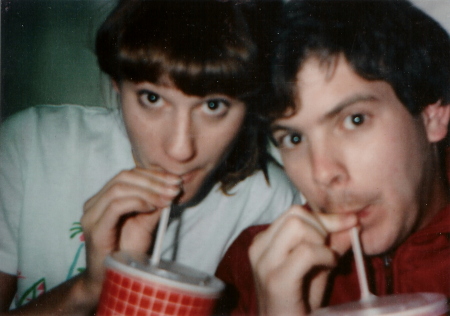 Jim and I in High School!