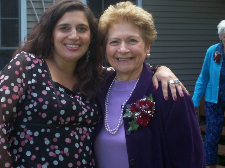 Stephanie and grandma Mary