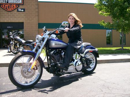 Can you believe I have a Harley???!!!