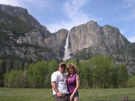 Brett & I at Yosemite, April 2007