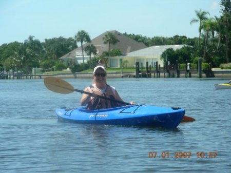 kayaking on the Indian River