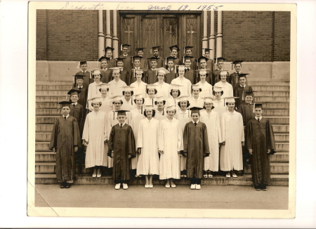 8th grade aca 1955 graduation
