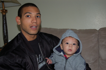 My son and my grandson