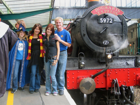 Hogwarts Express, Scotland July 2005