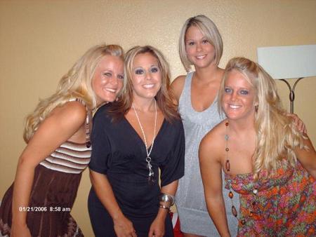 Holly (she is the tall blonde) and the girls