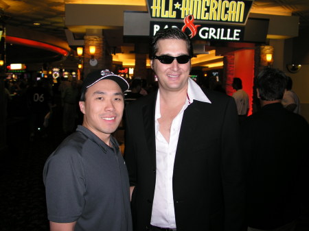 me and Phil Hellmuth