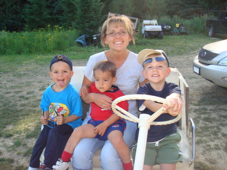 Wife (Kristin) and Kids (Lincoln, Matthew, & Lucas)