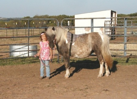 Jacie Lyn and pony Penny