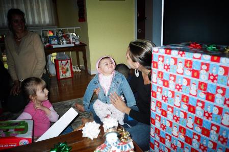 Our Youngest Granddaughter, Alanya, and our Daughter Catharine and Abby our Oldest Granddaughter!