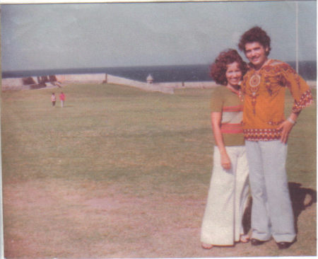 Ivonne & Pedro 1972 El Morro S.J. P.R.