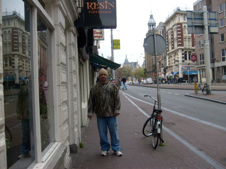 me...on the streets of amsterdam Oct/2007