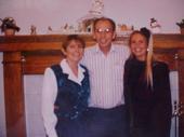 me and Deena with our dad a few years ago.