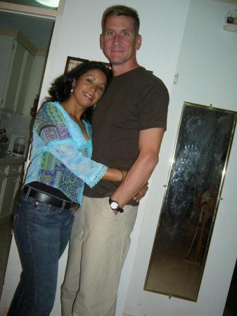 My wife Raquel and I 2007