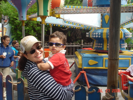 At Marine World for Ajay's 2nd birthday