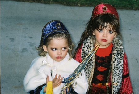 My Little ones At Halloween 2007